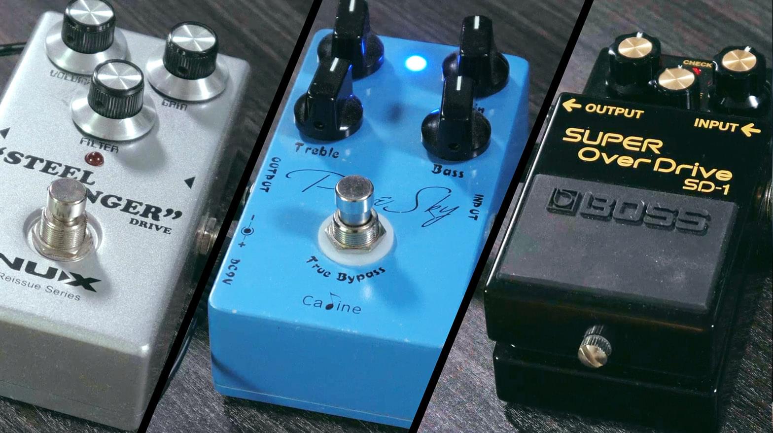 3 Budget Friendly Drive Pedals That Sound Fantastic